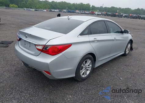 2014 Hyundai Sonata Gls из США, поврежденный, VIN 5NPEB4AC9EH906240